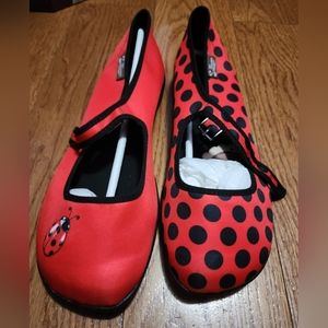 HCD Ladybug Mary Jane Flats
